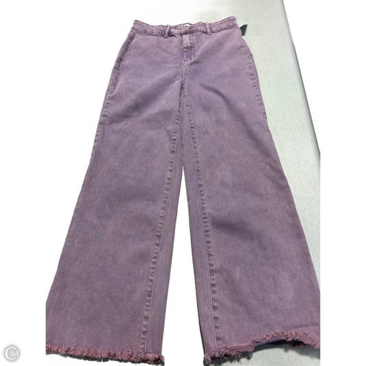Jeans Straight By Zenana In Purple, Size: 6
