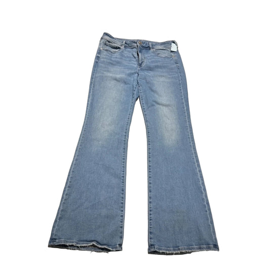 Jeans Boot Cut By American Eagle In Blue Denim, Size: 16