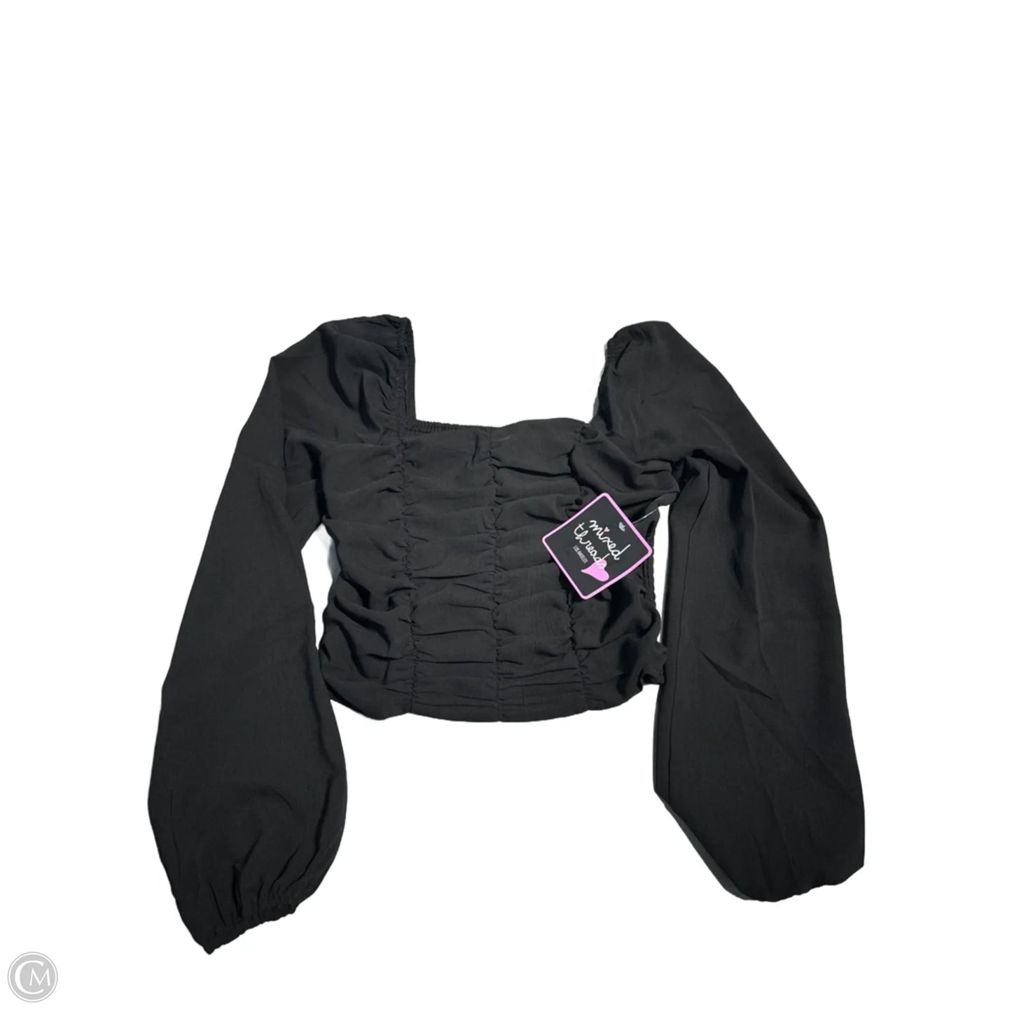 Top Long Sleeve By Cmc In Black, Size: Xs