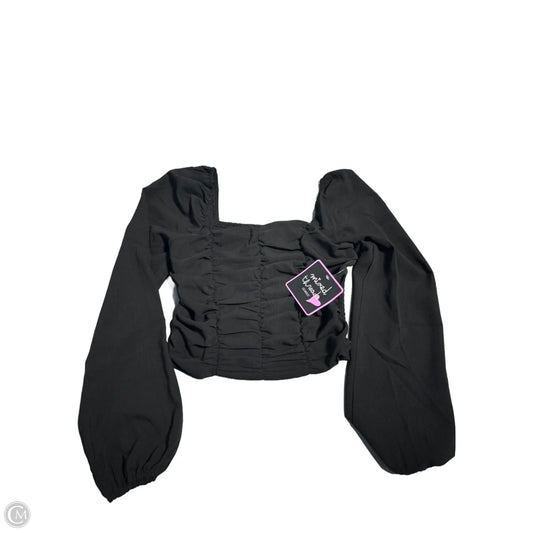 Top Long Sleeve By Cmc In Black, Size: Xs
