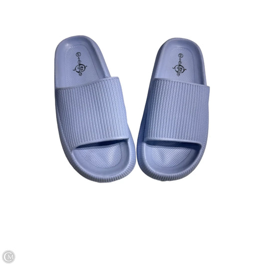 Sandals Flats By Cmc In Blue, Size: 7