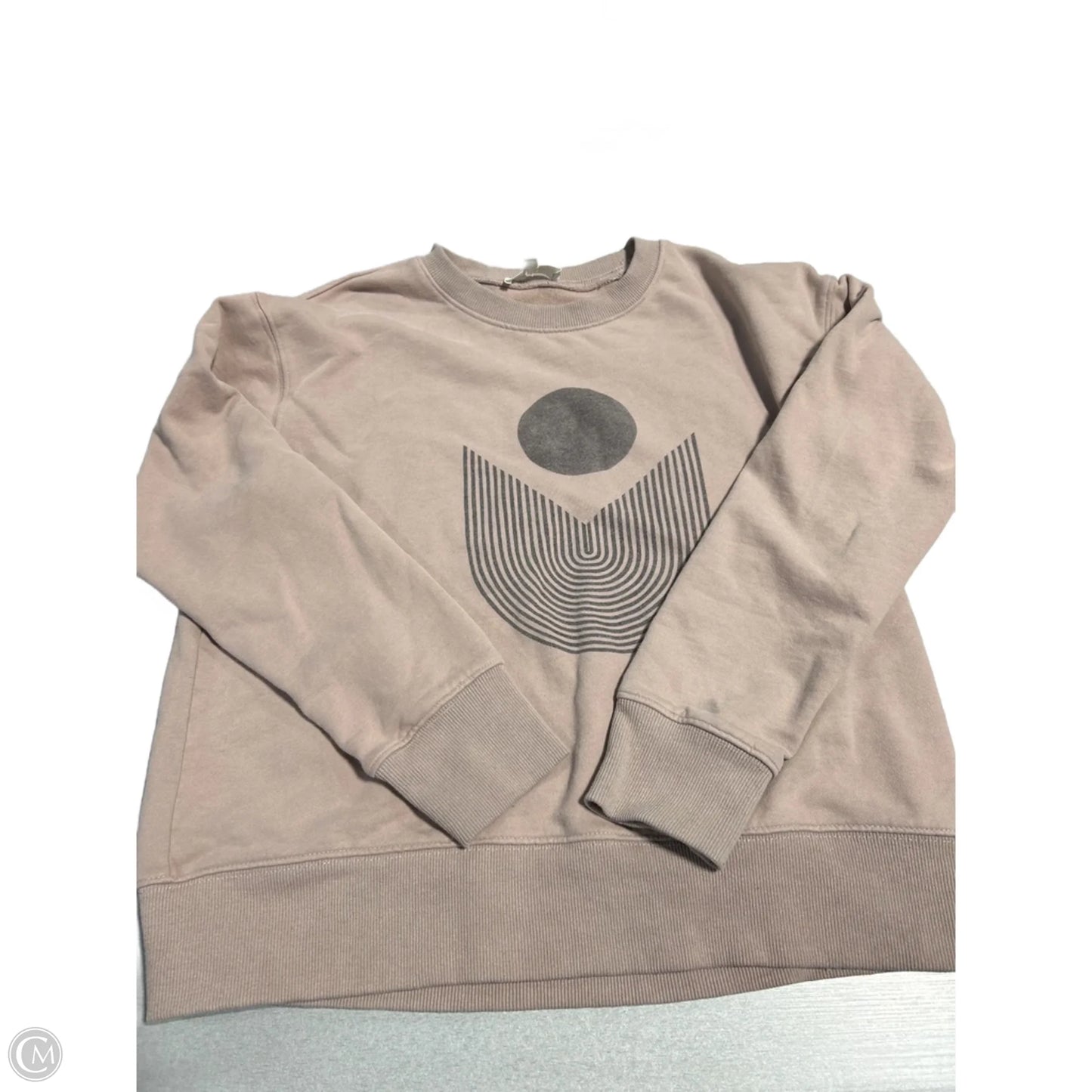 Top Long Sleeve By Bohme In Pink, Size: S