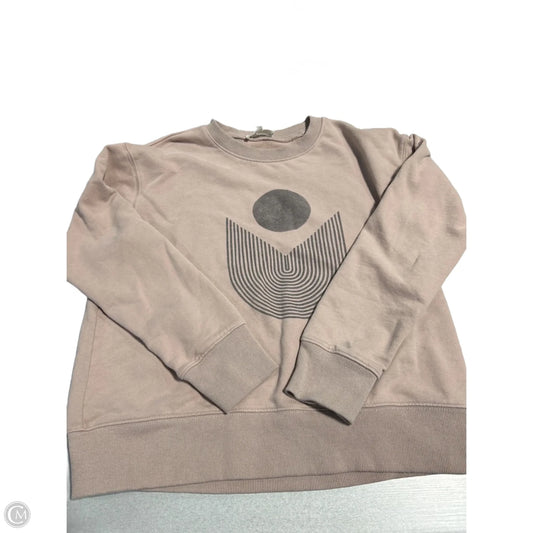 Top Long Sleeve By Bohme In Pink, Size: S