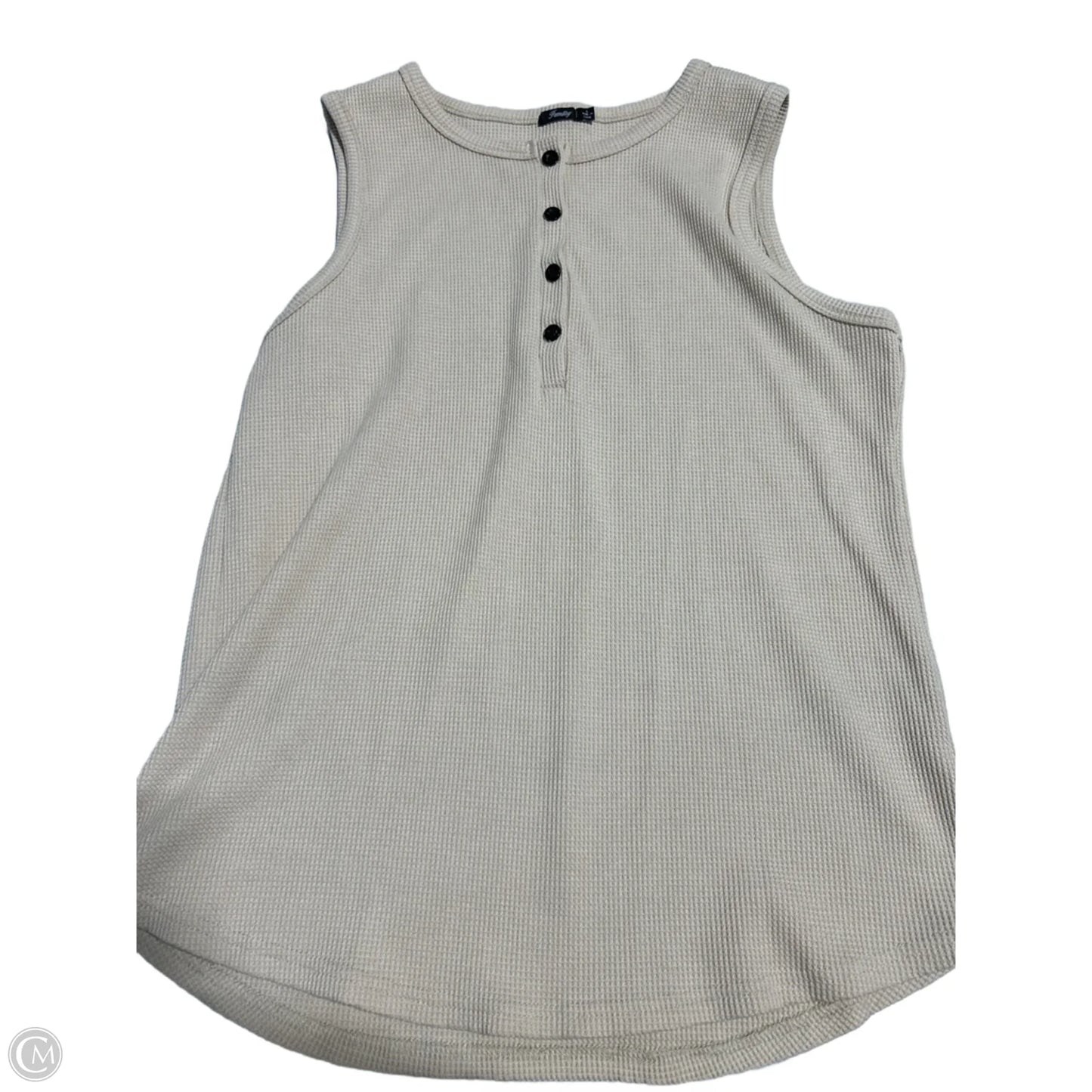 Tank Top By Cme In Tan, Size: L