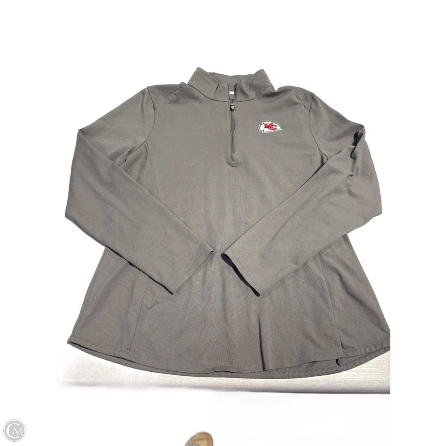 Sweatshirt Collar By Cme In Grey, Size: Xl