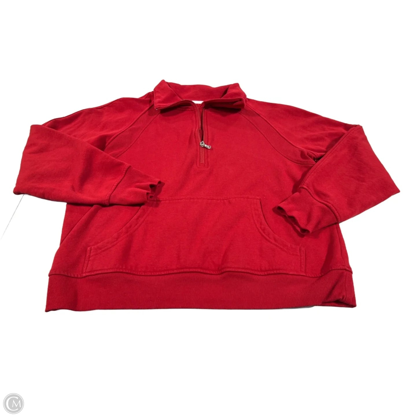Top Long Sleeve By Maurices In Red, Size: M