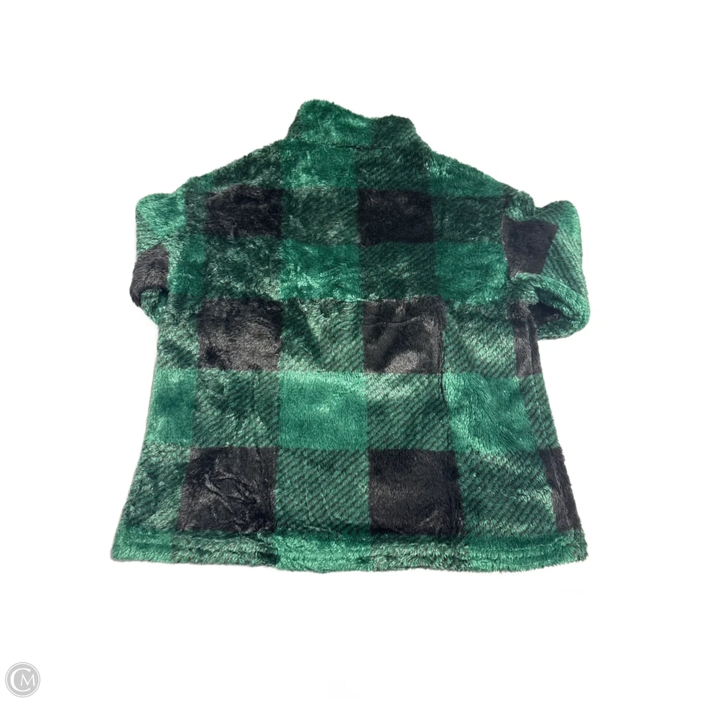 Sweatshirt Collar By Cmc In Plaid Pattern, Size: S