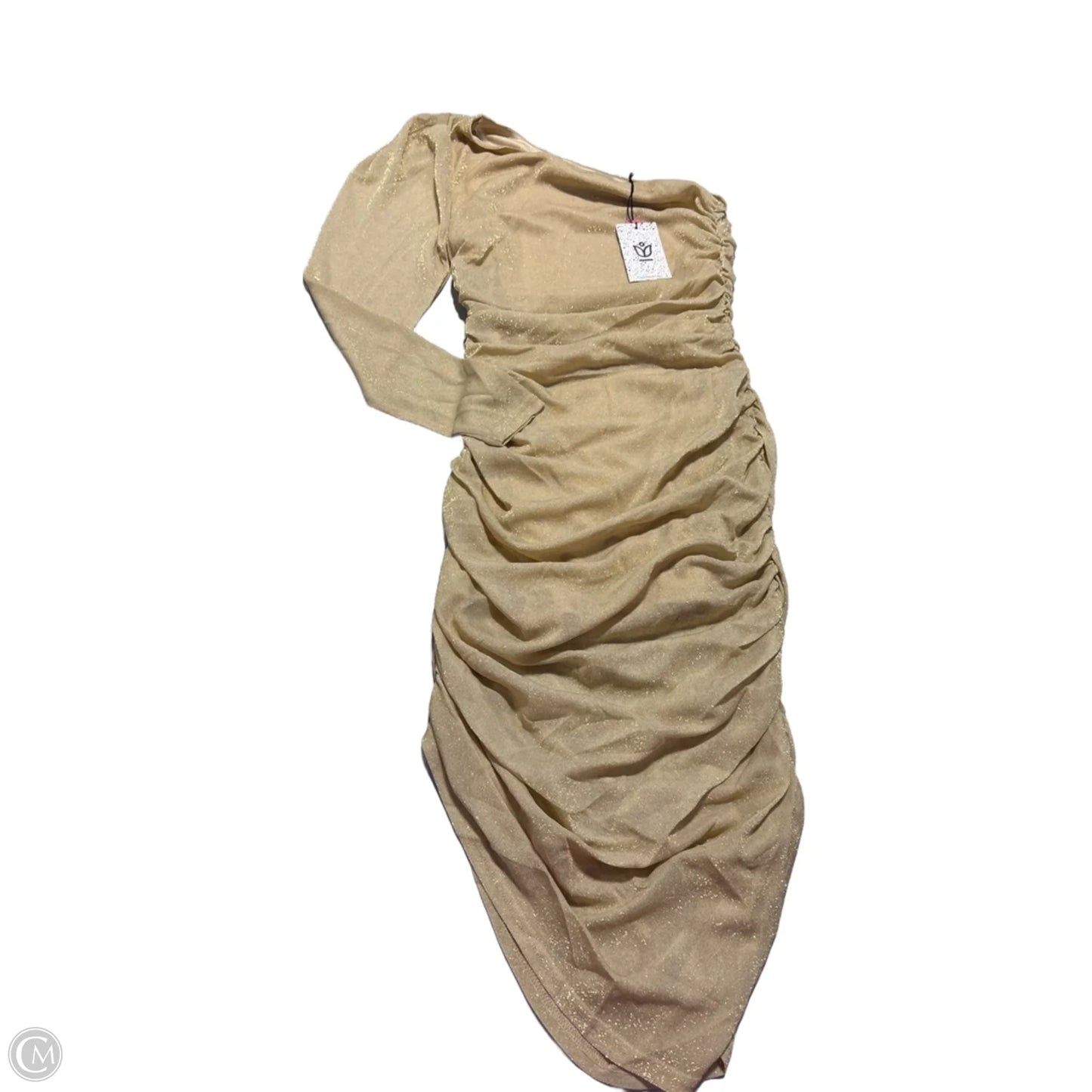 Dress Party Midi By Andree By Unit In Gold, Size: S