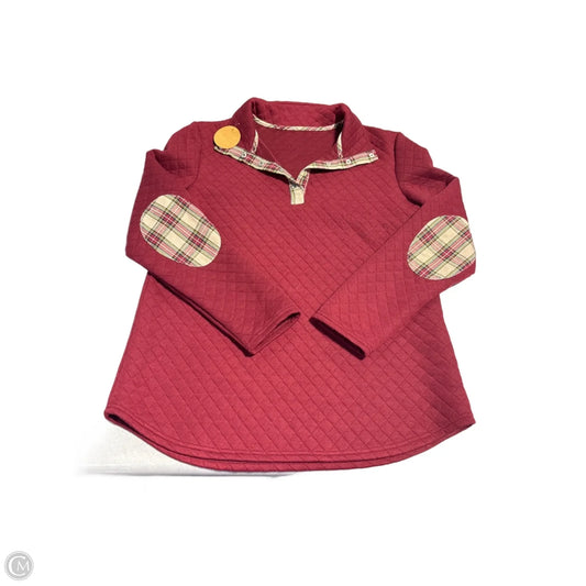 Sweatshirt Collar By Cmc In Red, Size: M