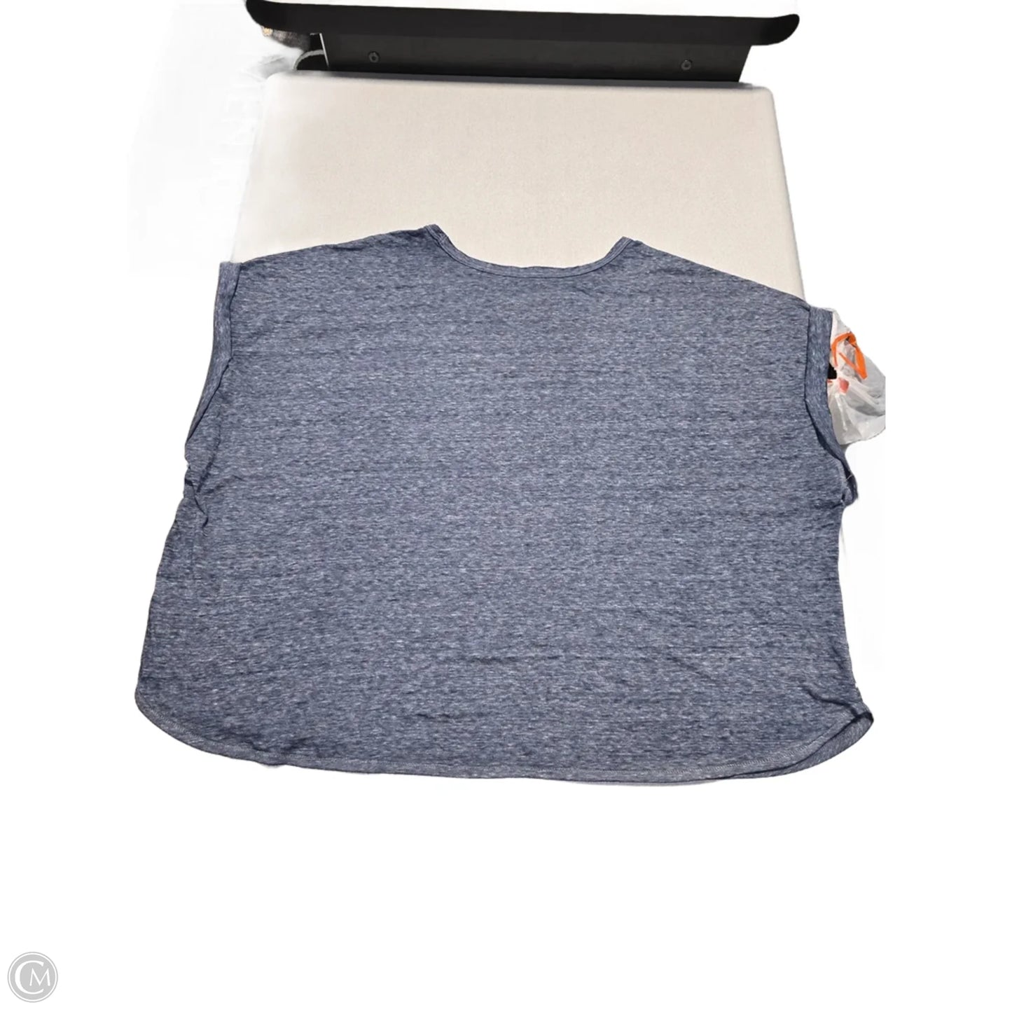 Top Short Sleeve By Lucky Brand In Blue, Size: 3x