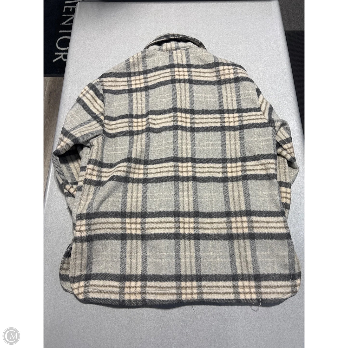 Jacket Other By Cmc In Plaid Pattern, Size: L