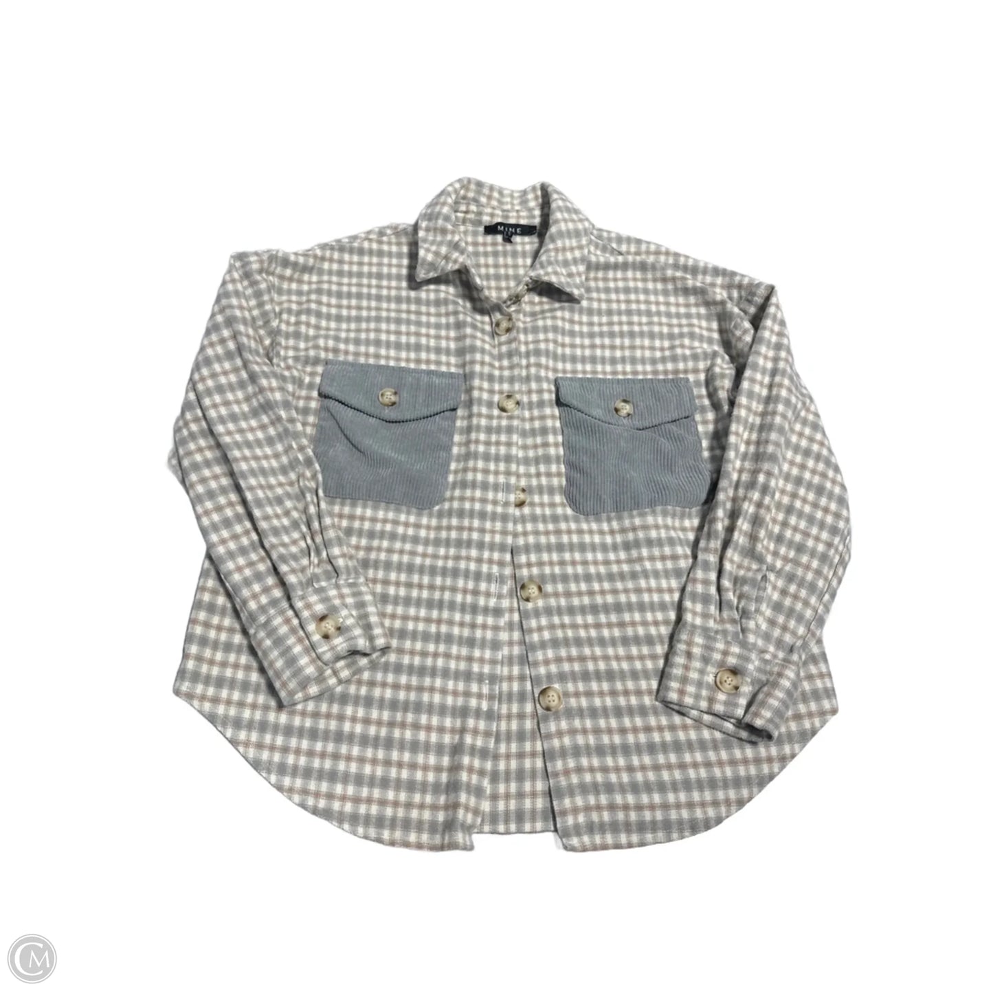 Jacket Other By Mine In Plaid Pattern, Size: S
