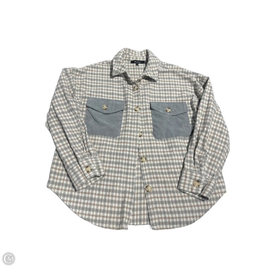 Jacket Other By Mine In Plaid Pattern, Size: S