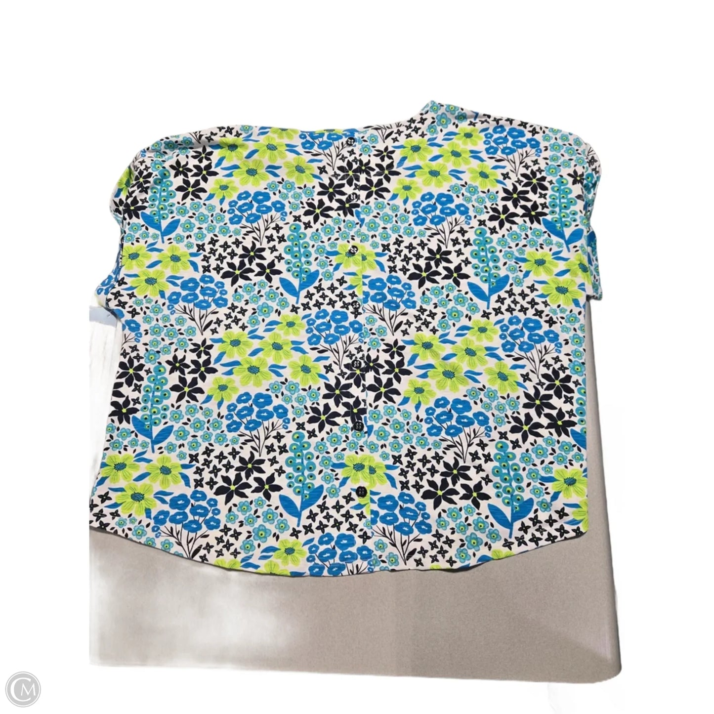 Top Short Sleeve By Multiples In Floral Print, Size: 3x