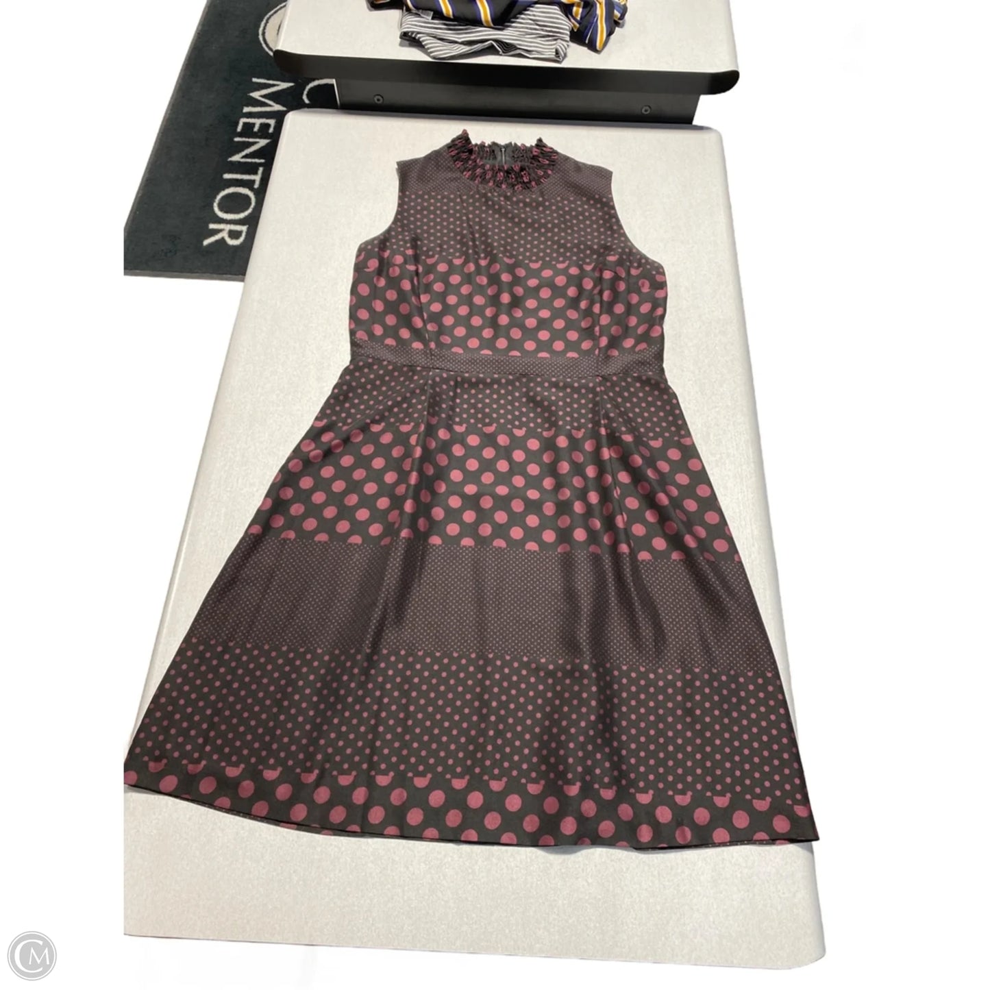 Dress Casual Maxi By Who What Wear In Black & Purple, Size: Xl