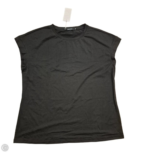 Top Short Sleeve By Automet In Black, Size: Xxl