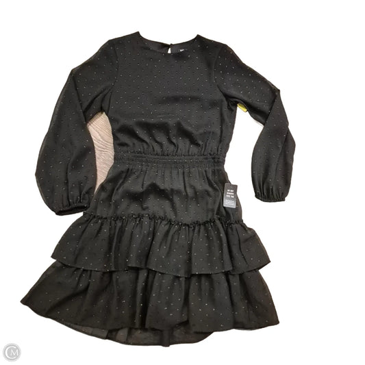 Dress Casual Midi By Express In Black, Size: Xs