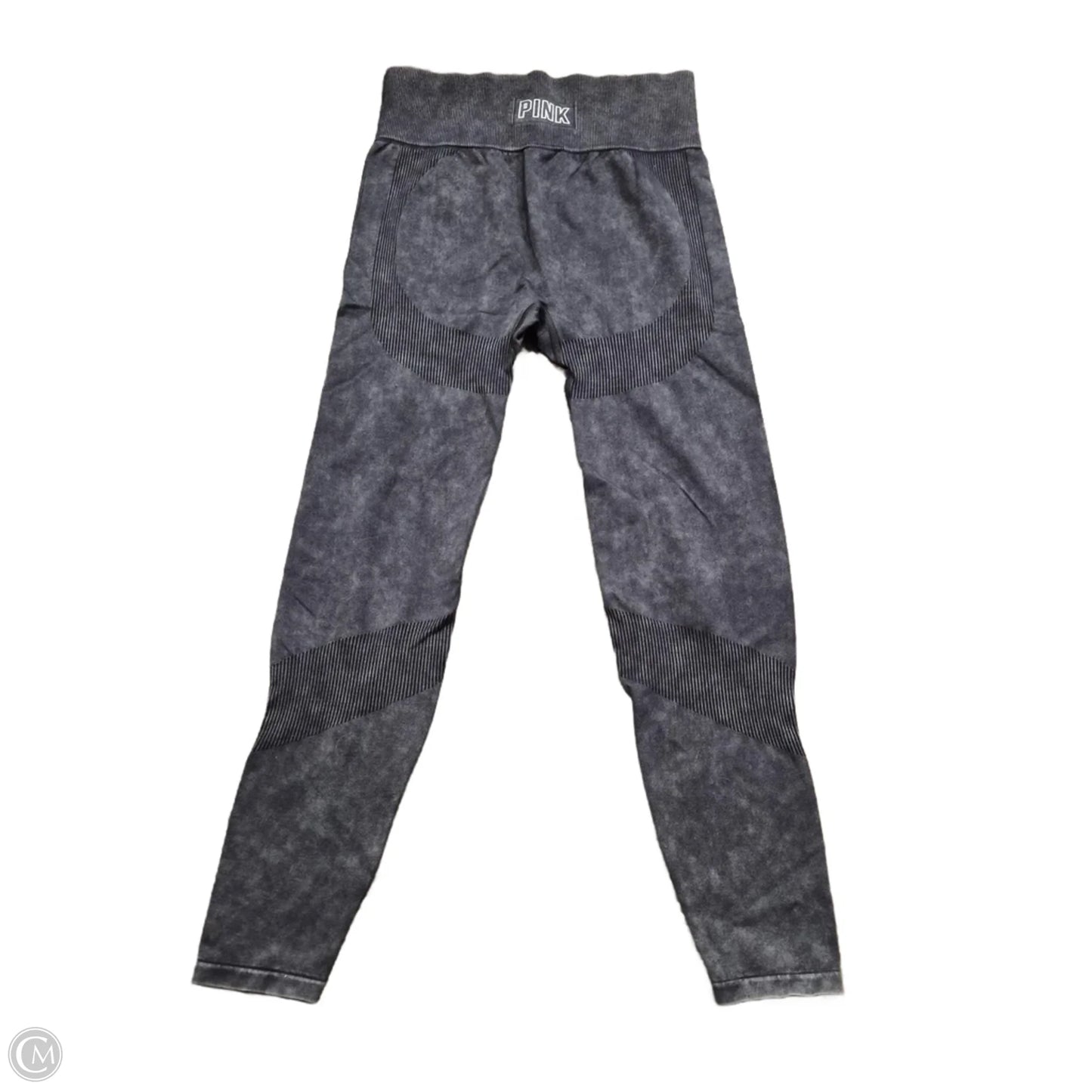 Athletic Leggings By Pink In Grey, Size: M