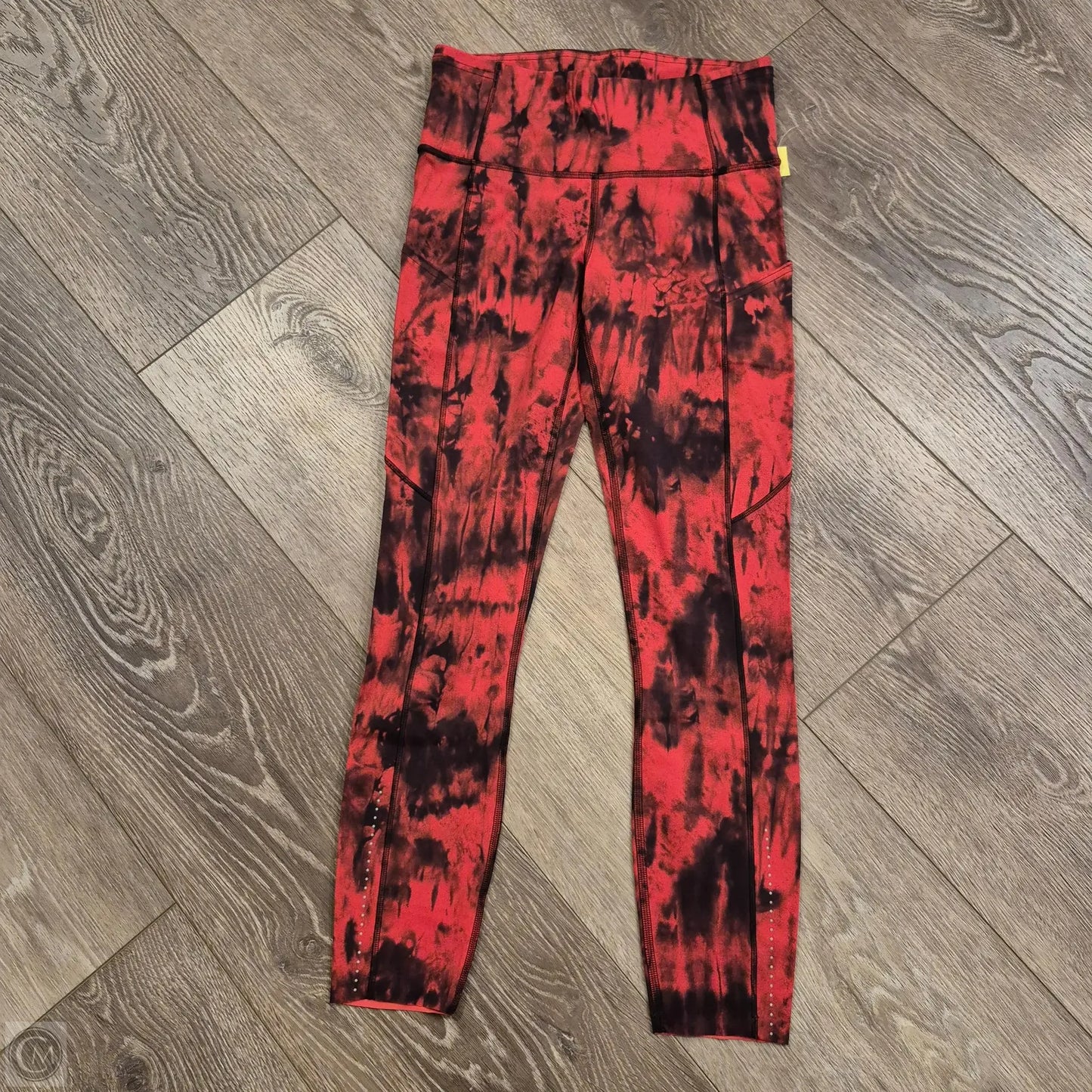 Athletic Leggings By Lululemon In Red, Size: 6