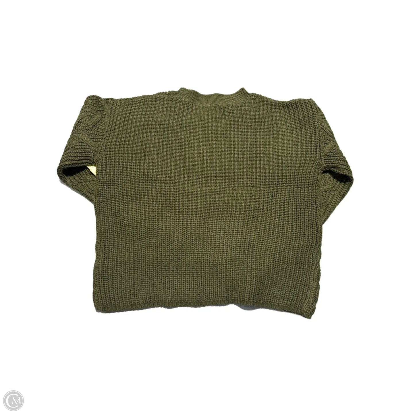 Sweater By Cmc In Green, Size: M
