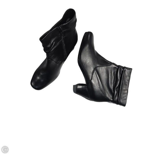 Boots Ankle Heels By Cmc In Black, Size: 12