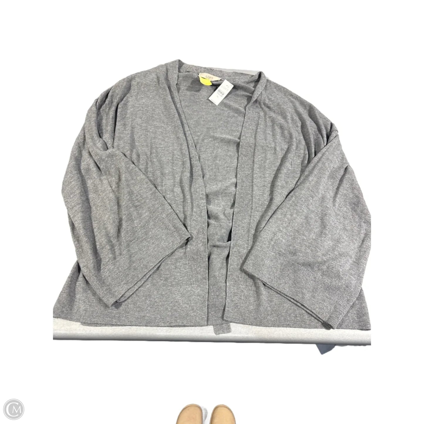 Cardigan By Loft In Grey, Size: Xl