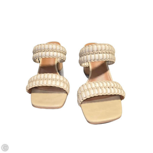 Shoes Heels Block By Universal Thread In Tan, Size: 9