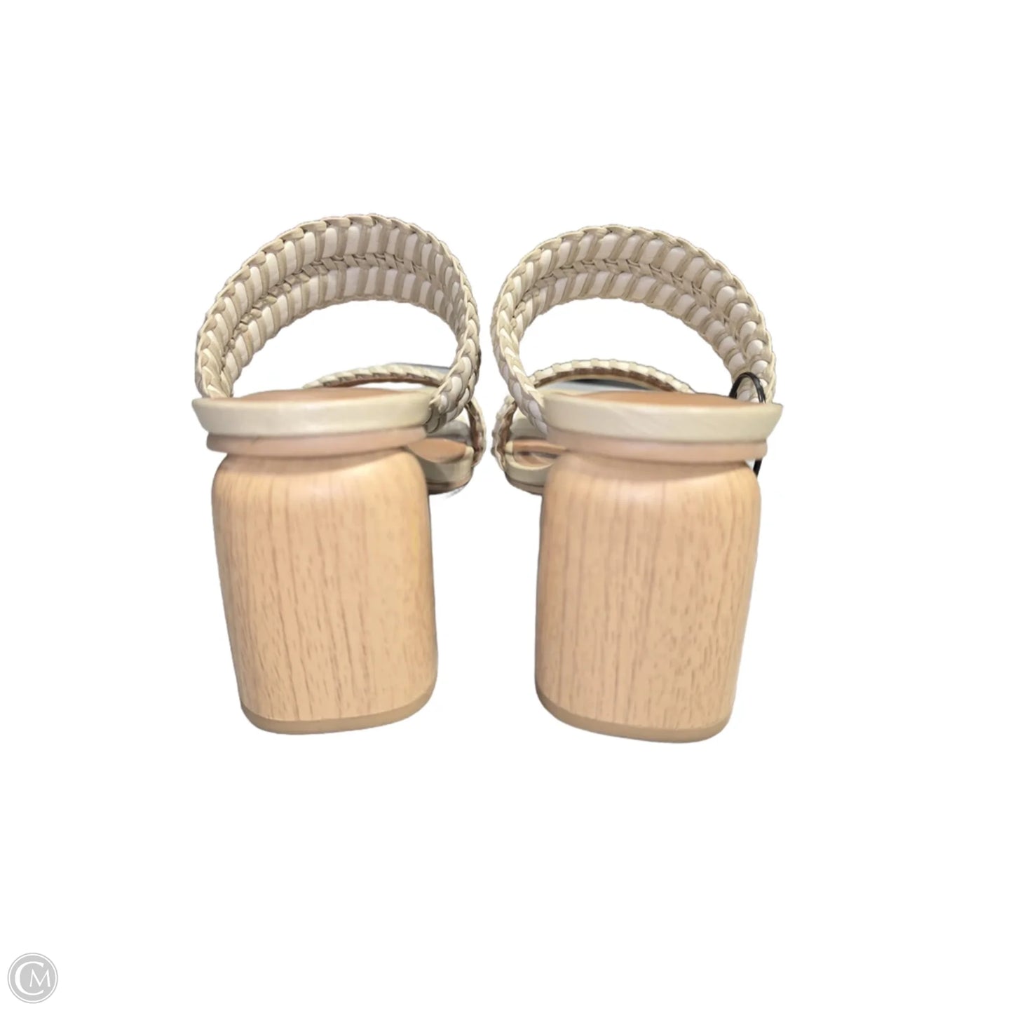 Shoes Heels Block By Universal Thread In Tan, Size: 9