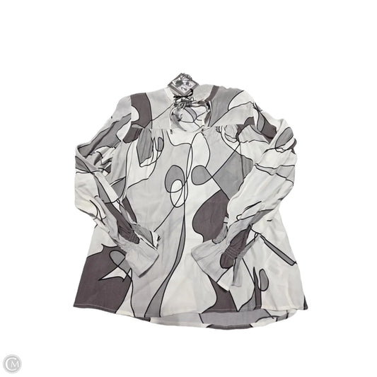 Top Long Sleeve By Cmc In White, Size: S