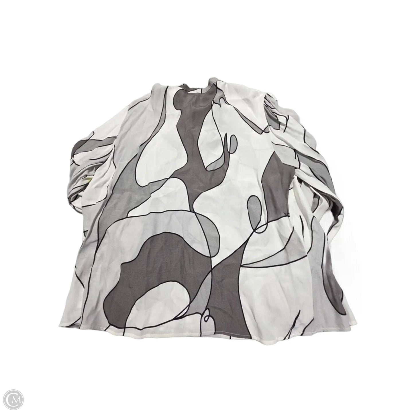 Top Long Sleeve By Cmc In White, Size: Xl