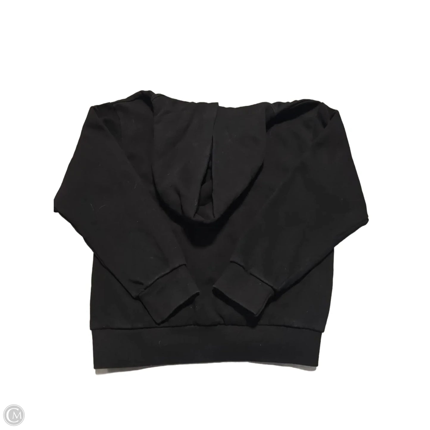 Sweatshirt Hoodie By Cmc In Black, Size: S
