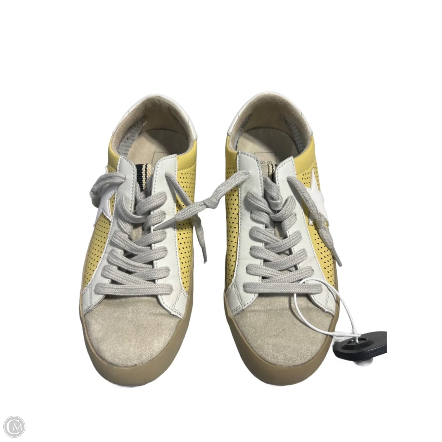 Shoes Sneakers By Shu Shop In Yellow, Size: 7