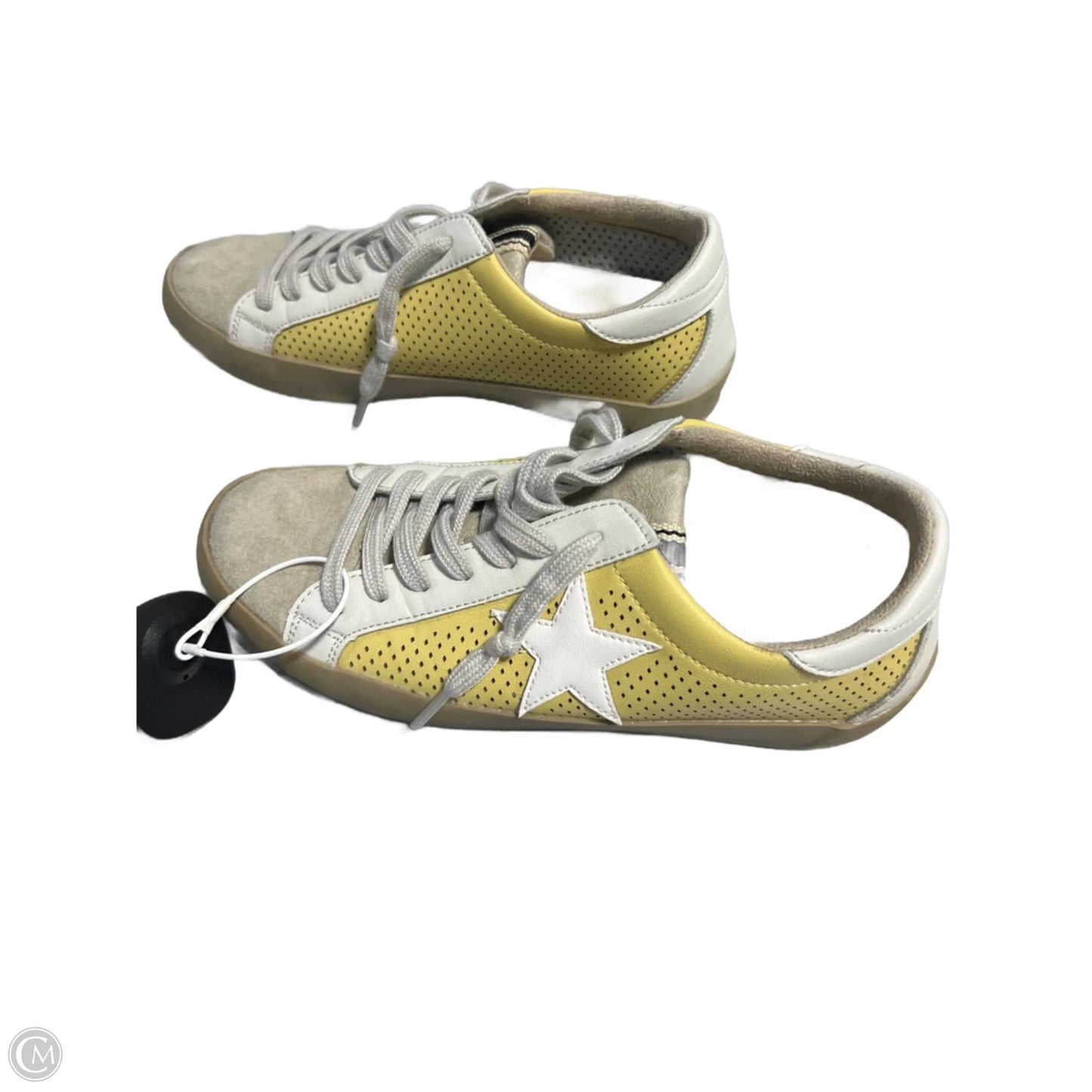 Shoes Sneakers By Shu Shop In Yellow, Size: 7