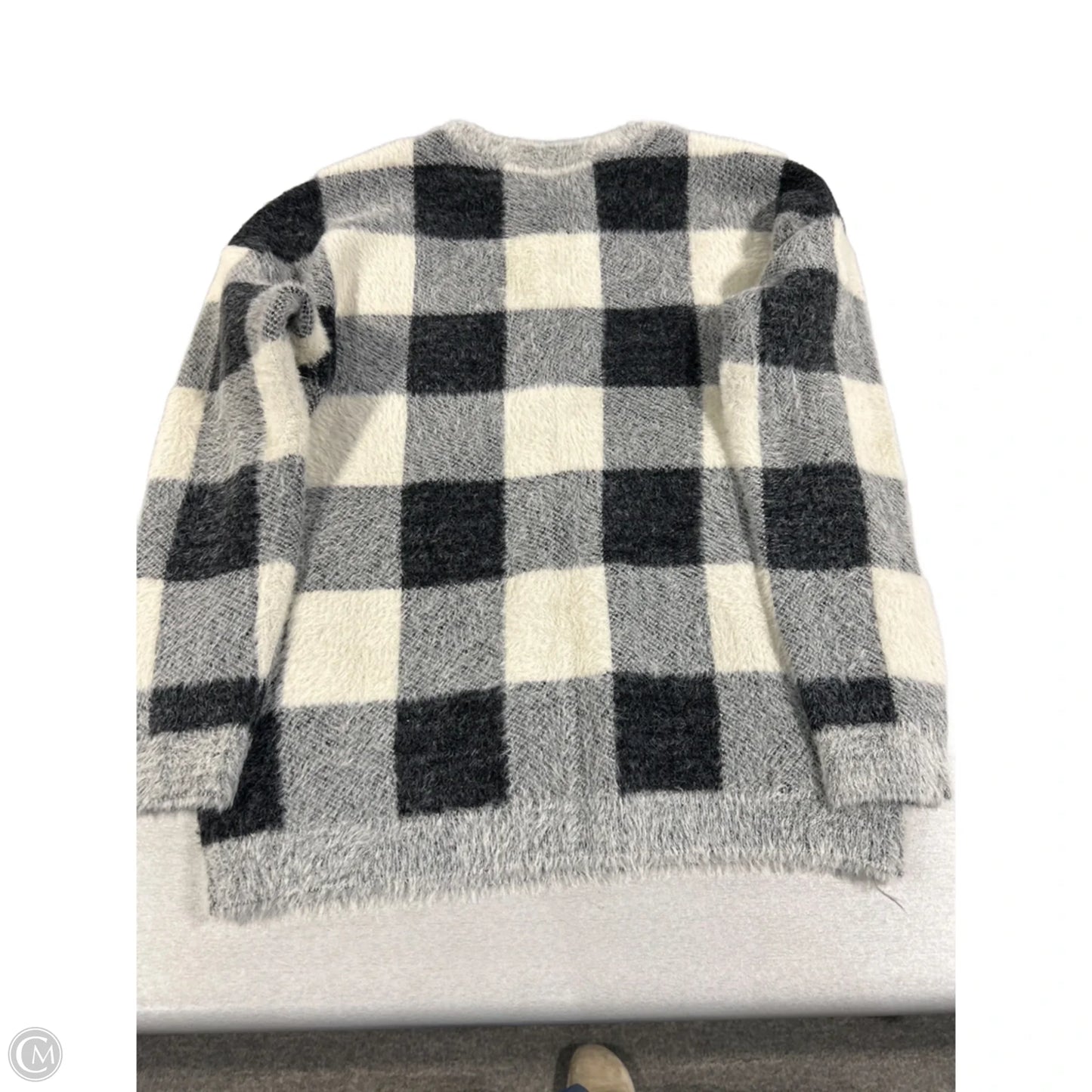 Sweater By Cyrus In Checkered Pattern, Size: S