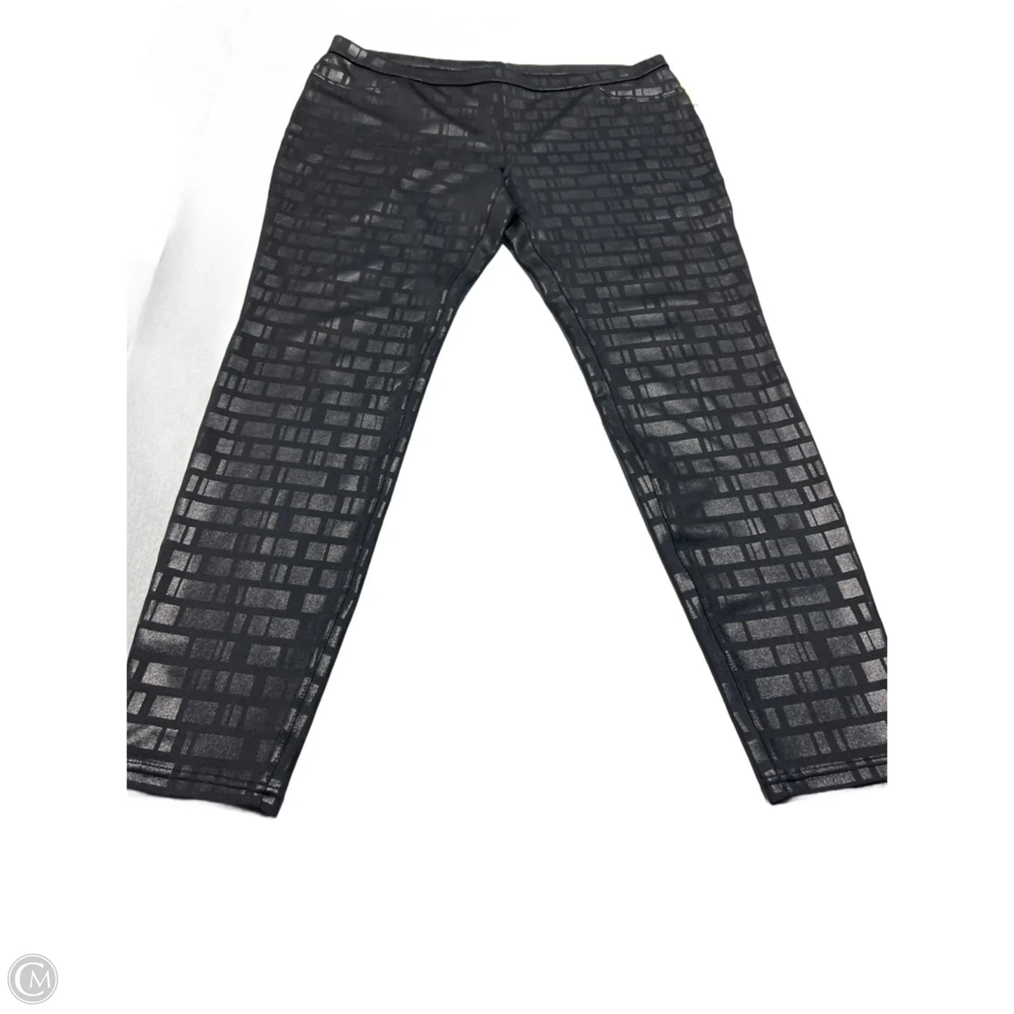 Pants Leggings By Hue In Black, Size: Xl