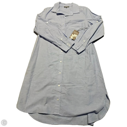 Dress Casual Midi By Habitat In Blue, Size: S