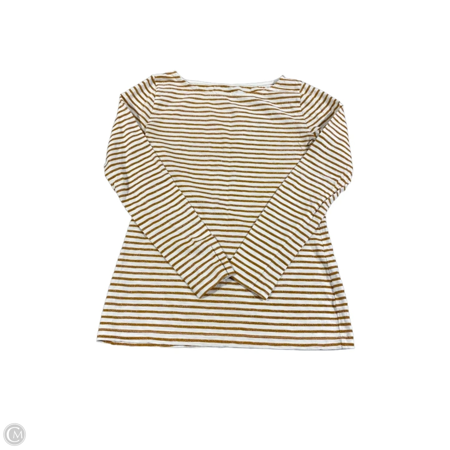 Top Long Sleeve By J. Crew In Striped Pattern, Size: Xs