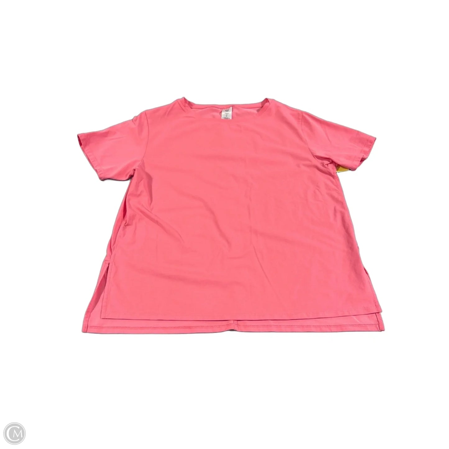 Top Short Sleeve By Members Mark In Pink, Size: M
