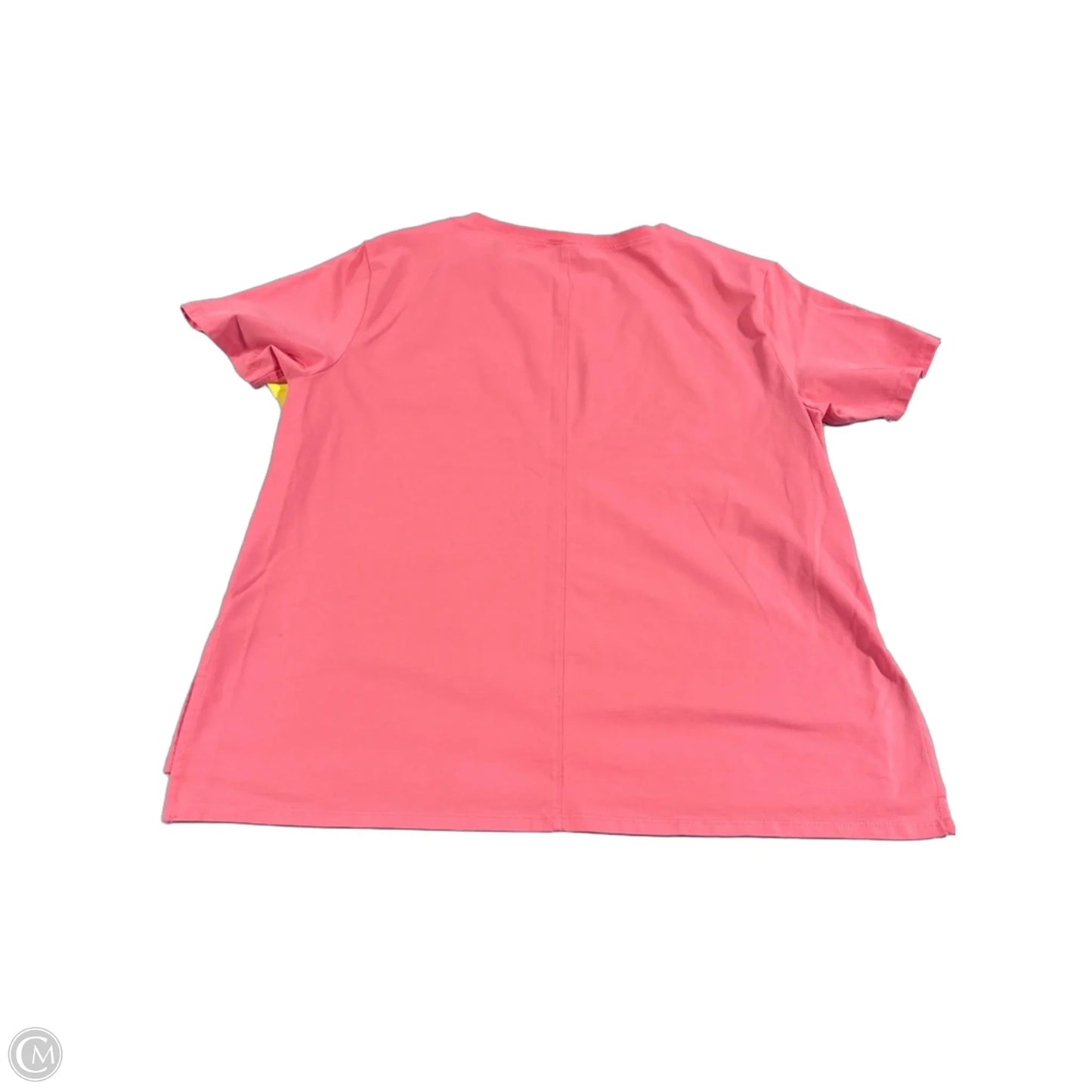 Top Short Sleeve By Members Mark In Pink, Size: M