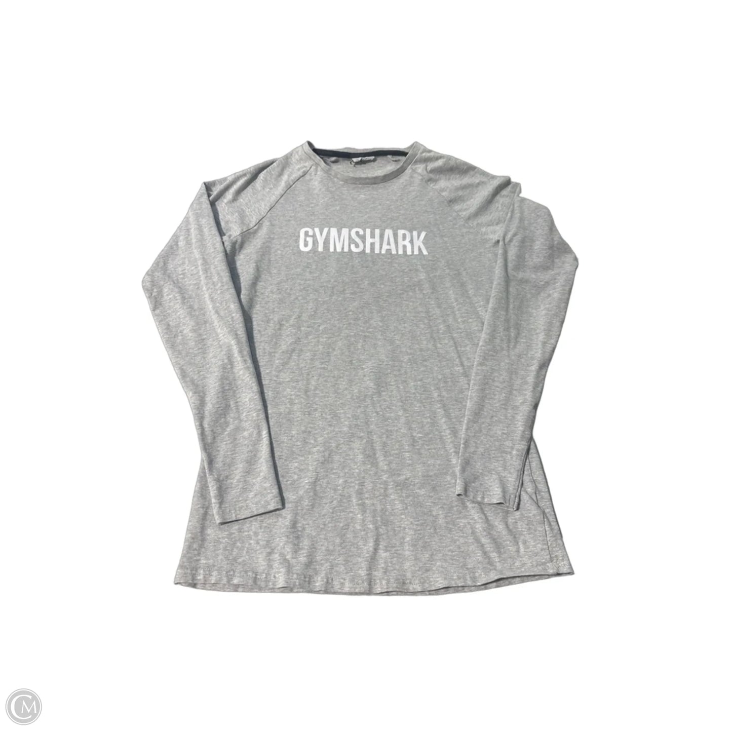 Top Long Sleeve By Gym Shark In Grey, Size: S