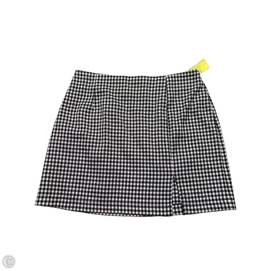 Skirt Mini & Short By Wild Fable In Plaid Pattern, Size: 14