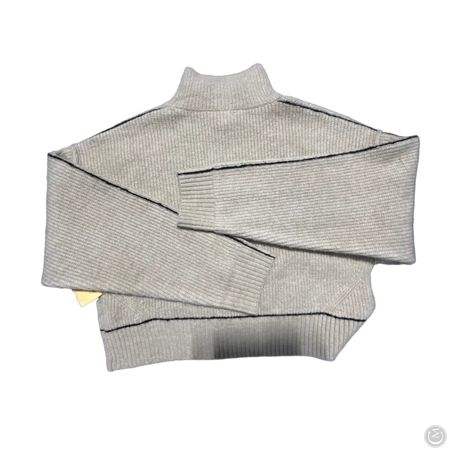 Sweater By Flat White In Tan, Size: M