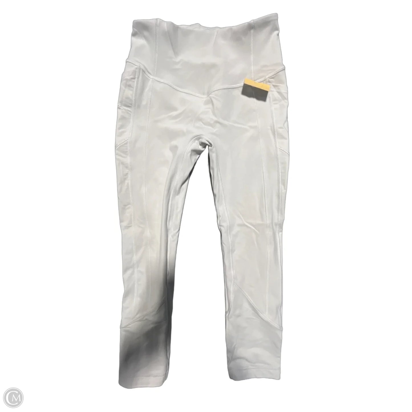 Athletic Leggings By Lululemon In White, Size: 6