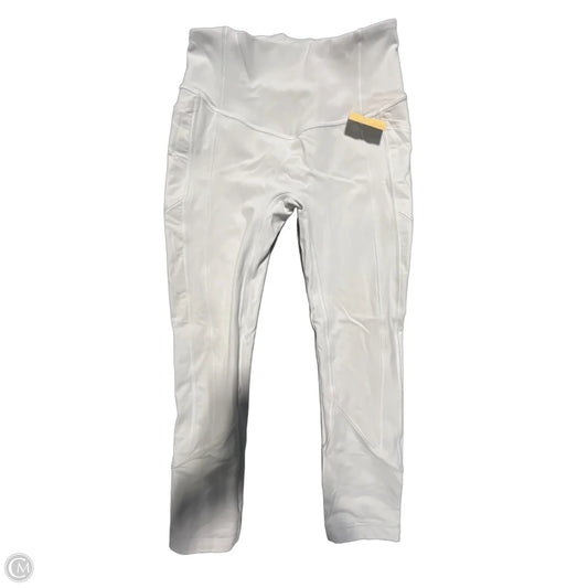 Athletic Leggings By Lululemon In White, Size: 6
