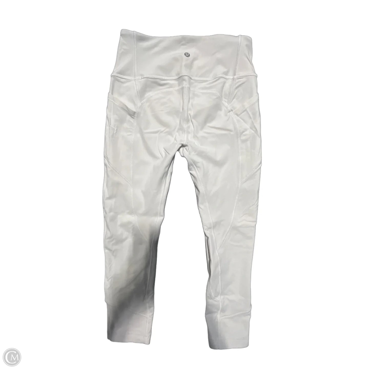 Athletic Leggings By Lululemon In White, Size: 6