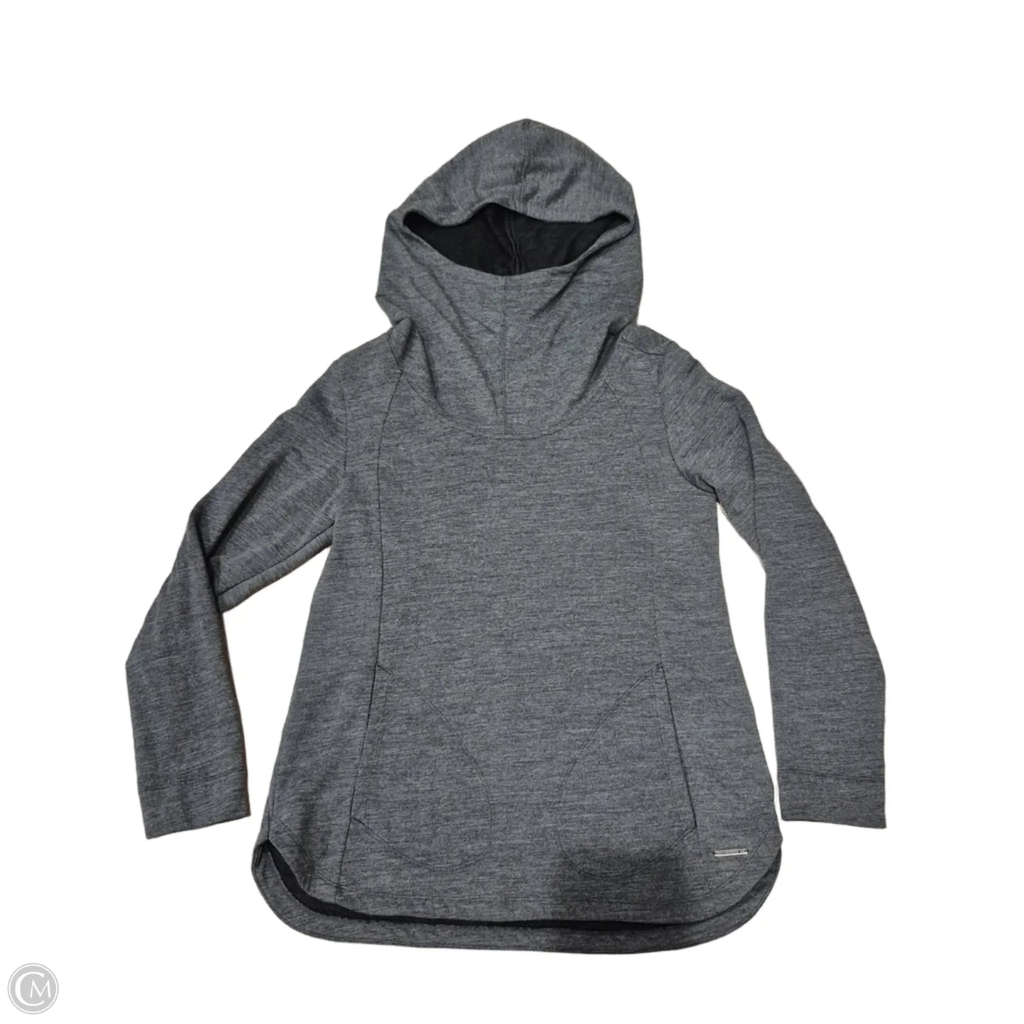 Top Long Sleeve By Smartwool In Grey, Size: S
