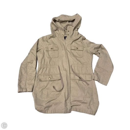 Jacket Moto Leather By Active Usa In Tan, Size: S