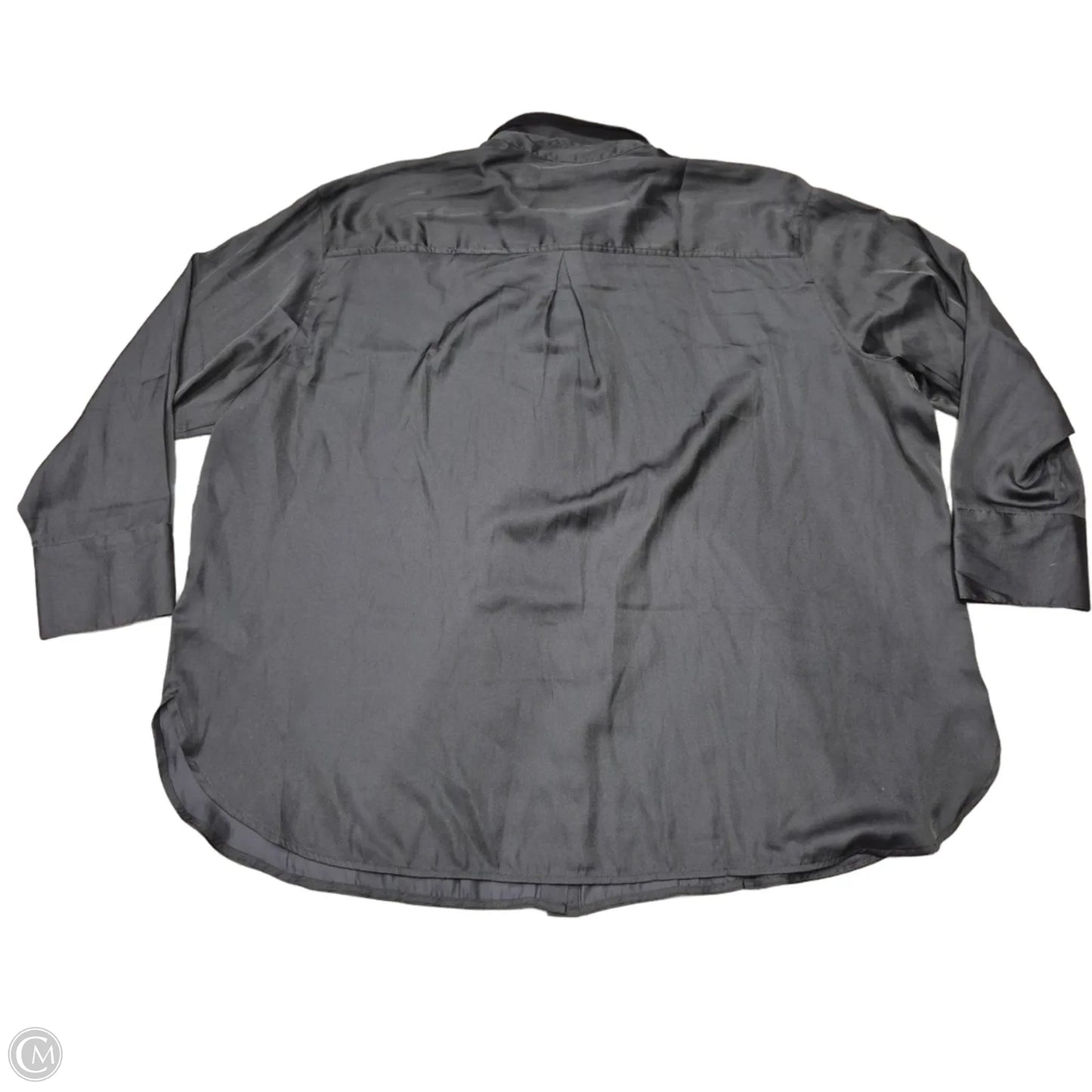 Blouse Long Sleeve By Old Navy In Black, Size: 2x