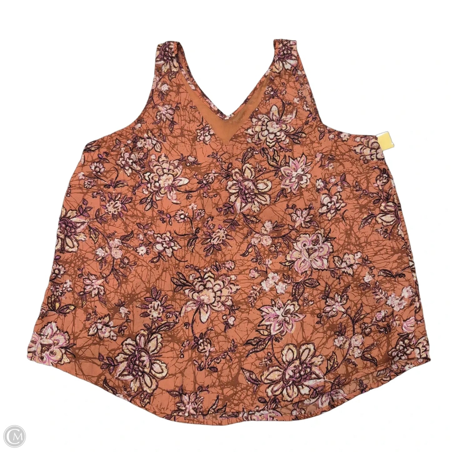 Tank Top By Maurices In Orange, Size: Xxl