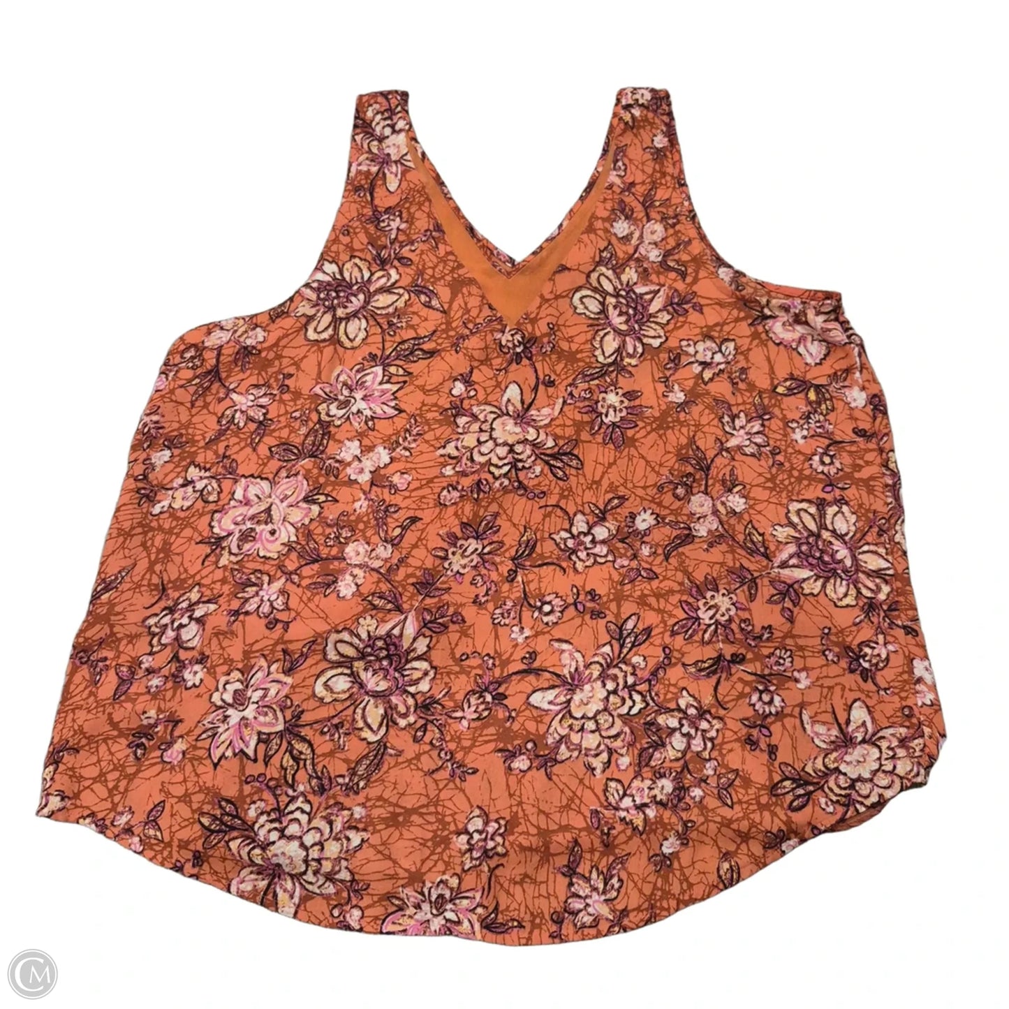 Tank Top By Maurices In Orange, Size: Xxl